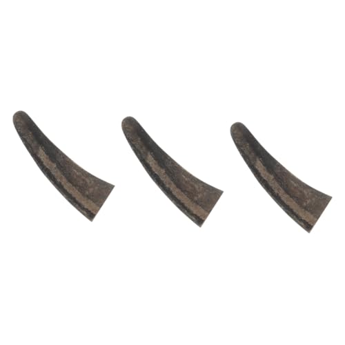 HAPINARY 3 Stück Bull Horn Material Werkzeug Naturhorn Für Bastelbedarf von HAPINARY