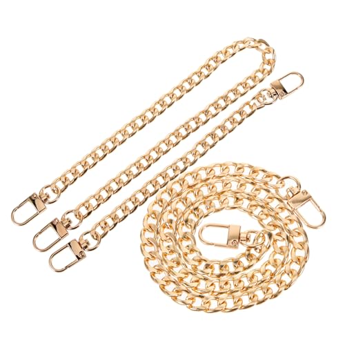 HAPINARY 3 Stück Teiliges Flaches Breit mit Karabiner in Hellgold Langlebige Taschenriemen Verlängerung für Handtaschen Clutch Schultertasche Vintage Stil HAPINARY 3 Stück Teiliges Flaches Breit mit Karabiner in Hellgold Langlebige Taschenriemen Verlängerung für Handtaschen Clutch Schultertasche Vintage Stil von HAPINARY