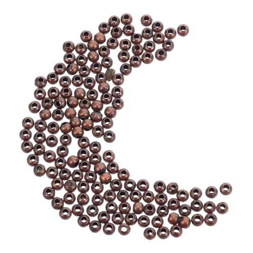 HAPINARY 300 Stück Metall Spacer Perlen Loch Große Runde Zwischenperlen Glatte Schmuckperlen für DIY Armbänder Halsketten Ohrringe aus Langlebiger Legierung HAPINARY 300 Stück Metall Spacer Perlen Loch Große Runde Zwischenperlen Glatte Schmuckperlen für DIY Armbänder Halsketten Ohrringe aus Langlebiger Legierung von HAPINARY