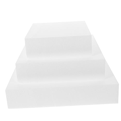 HAPINARY 3 Stücke Wiederverwendbare Tortenattrappen Schaumstoff für Dekorationspraxis Herzform Rund für Hochzeiten Geburtstagsfeiern und Selbstgemacht Projekte HAPINARY 3 Stücke Wiederverwendbare Tortenattrappen Schaumstoff für Dekorationspraxis Herzform Rund für Hochzeiten Geburtstagsfeiern und Selbstgemacht Projekte von HAPINARY