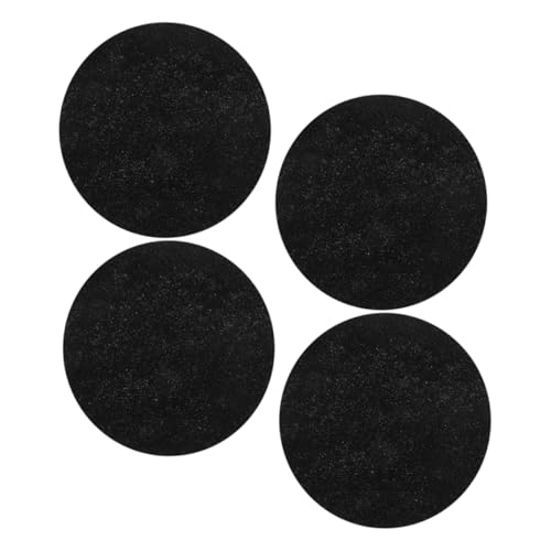 HAPINARY 4 Stück Aktivkohlefilter für Küchenkompostbehälter Runddesign Geruchsabsorptionspads für Mülltonnen Einfache Handhabung Effektive Filtration und Optimale von HAPINARY