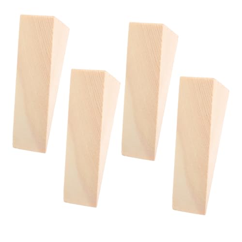 HAPINARY 4 Stück Holz Türstopper Rutschfeste Türkeile für Zuhause und Büro für Türmanagement Einfacher Einbau Stilvolles Design Schützend und Dekorativ HAPINARY 4 Stück Holz Türstopper Rutschfeste Türkeile für Zuhause und Büro für Türmanagement Einfacher Einbau Stilvolles Design Schützend und Dekorativ von HAPINARY