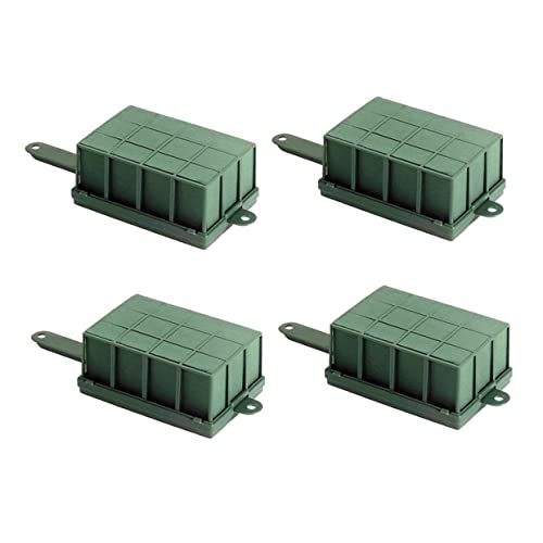 HAPINARY 4 Stück Teiliges Blumenkäfig mit Griff Leichter Blumenhalter für Frische Blumenarrangements Vielseitig Einsetzbar für Hochzeitsdeko Wand und Tischdekoration Aufhängelöchern für von HAPINARY