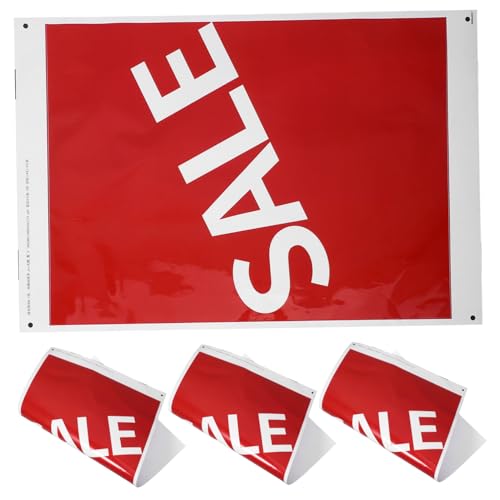 HAPINARY 4 Stück Teiliges Selbstklebende Aufkleber Wetterfest für Einzelhandel Verkaufsförderung Fenster Wand Flexibel Ablösbar ohne Rückstände Geeignet für Innen Außenbereich HAPINARY 4 Stück Teiliges Selbstklebende Aufkleber Wetterfest für Einzelhandel Verkaufsförderung Fenster Wand Flexibel Ablösbar ohne Rückstände Geeignet für Innen Außenbereich von HAPINARY