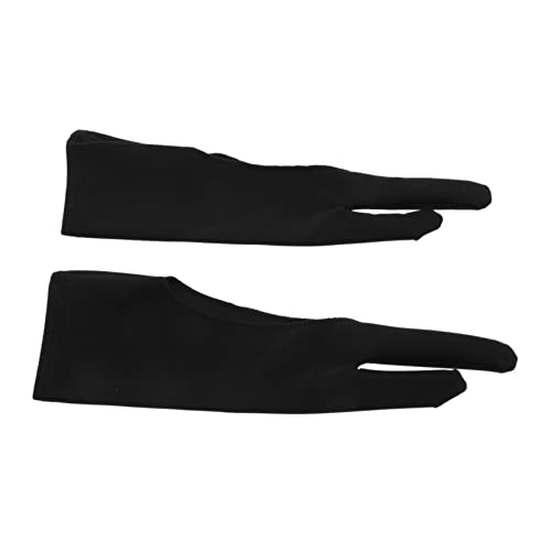 HAPINARY 4stücke Pack Handschuhe Schwarz Finger Künstler Zeichnung Fäustlinge Kunst Malerei Handschuhe Atmungsaktiv Komfortabel Für Tablet Und Digitale Zeichnung von HAPINARY