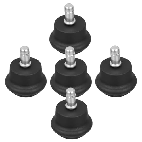 HAPINARY 5 Stück Teiliges Nylon Feste Bodengleiter für Bürostühle Robuste Möbelgleiter rutschfest Schützende Stuhlfüße für Hartböden Wie Parkett Vinyl Steinboden von HAPINARY
