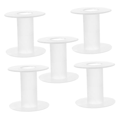HAPINARY 5 Stück Teiliges Transparente Kunststoff spulen für Faden Kabel und Bänder Robuste I förmige Bobbins mit Einstellbarer Spannung Vielseitiger Organizer für Stickgarn Elektronik HAPINARY 5 Stück Teiliges Transparente Kunststoff spulen für Faden Kabel und Bänder Robuste I förmige Bobbins mit Einstellbarer Spannung Vielseitiger Organizer für Stickgarn Elektronik von HAPINARY