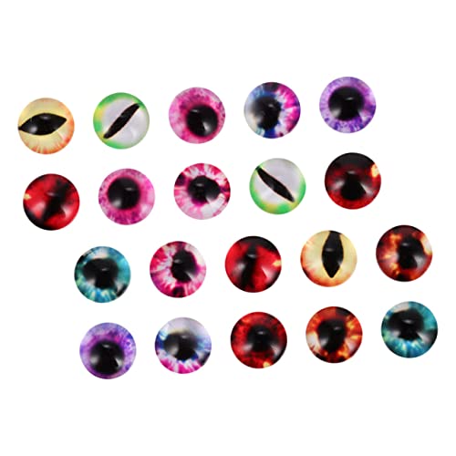 HAPINARY 50 Stück Glasaugen, Realistische Augäpfel Zum Basteln, Handgefertigt, Künstliche Augäpfel, Realistische Augäpfel, Dekoration, Cosplay Augen, Runde Realistische Glas Augäpfel, HAPINARY 50 Stück Glasaugen, Realistische Augäpfel Zum Basteln, Handgefertigt, Künstliche Augäpfel, Realistische Augäpfel, Dekoration, Cosplay Augen, Runde Realistische Glas Augäpfel, von HAPINARY