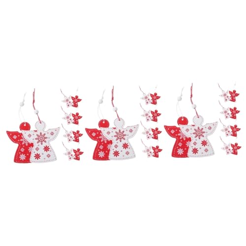 HAPINARY 60 Stck. Weihnachtsbaum Engel Holzanhänger Weihnachtsdeko für Fenster Wände Weihnachtsdekoration für Festliche Anlässe HAPINARY 60 Stck. Weihnachtsbaum Engel Holzanhänger Weihnachtsdeko für Fenster Wände Weihnachtsdekoration für Festliche Anlässe von HAPINARY