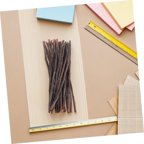 HAPINARY 60 Stück Getrocknete Holzstäbe Robuste Naturzweige für Diy Bastelprojekte Dekoration von Vasen Kränzen Haustierbasteleien Rustikales Wohn und Hochzeitsambiente von HAPINARY