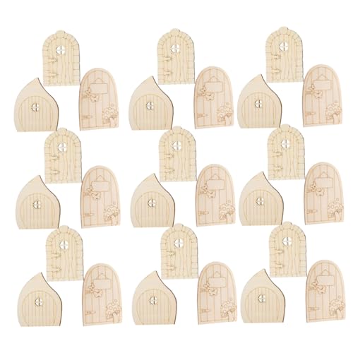 HAPINARY 60 Stück Miniatur Holz DIY Bastelset Unlackiert Beige Mini Fenster Puppenhaus Garten Dekoration für Zuhause Büro Hochzeit Party HAPINARY 60 Stück Miniatur Holz DIY Bastelset Unlackiert Beige Mini Fenster Puppenhaus Garten Dekoration für Zuhause Büro Hochzeit Party von HAPINARY