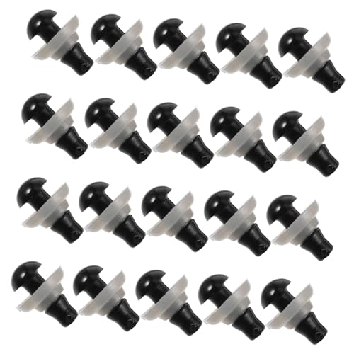 HAPINARY 600 Stück Teiliges Sicherheitsaugen Unterlegscheiben Schwarze Kunststoff Augen zum Annähen für Häkeltiere Amigurumi Plüschtiere Puppen DIY Bastelzubehör für Kreative HAPINARY 600 Stück Teiliges Sicherheitsaugen Unterlegscheiben Schwarze Kunststoff Augen zum Annähen für Häkeltiere Amigurumi Plüschtiere Puppen DIY Bastelzubehör für Kreative von HAPINARY