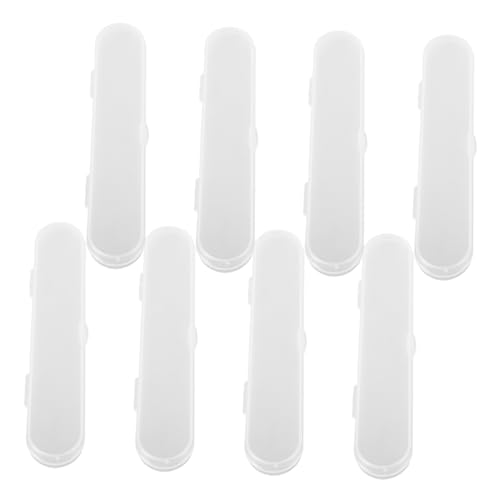 HAPINARY 8 Stück Teiliges Transparenter PP Aufbewahrungsboxen für Besteck und Kleine Accessoires Tragbare Organizerboxen mit Klarem Sichtdesign zur Einfachen Identifikation und Ordentlichen von HAPINARY