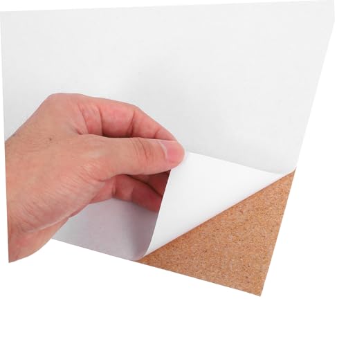 HAPINARY 8stücke Selbstklebende Korkplatten Für Wand DIY-bastelarbeiten Untersetzer Pinnwände Party-zubehör Heimprojekte Isolierung Schalldämmung von HAPINARY