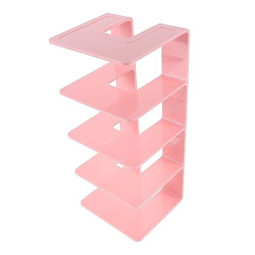 HAPINARY Acryl Bücherständer für Schreibtisch Multifunktionale Buchablage Stabiler Datei Organizer Design für Büro und Zuhause für Magazine und Ordner von HAPINARY