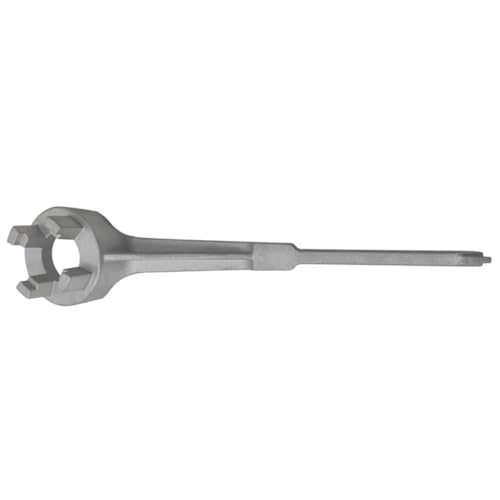 HAPINARY Aluminium Ölfassschlüssel Robustes Öffner Werkzeug für Gallonenfässer Gallonen Rutschfestes Design Vielseitiger Metalltonne Deckelöffner Praktisch für Werkstatt und Haushalt von HAPINARY
