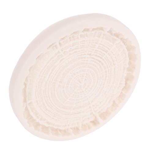 HAPINARY Baumstumpf Silikonform Hochtemperaturbeständig Runde Backform für Kuchen Fondant Schokolade Kerzen DIY Basteln Waldthema Dekoration Vielseitig Einsetzbar von HAPINARY