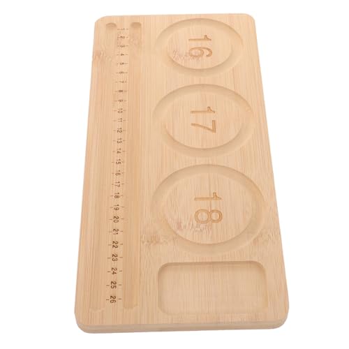 HAPINARY Perlendesignbrett Aus Holz Für Schmuckherstellung Organizer Zum Sortieren Und Auffädeln Von Perlen Praktisch Für DIY-schmuck HAPINARY Perlendesignbrett Aus Holz Für Schmuckherstellung Organizer Zum Sortieren Und Auffädeln Von Perlen Praktisch Für DIY-schmuck von HAPINARY