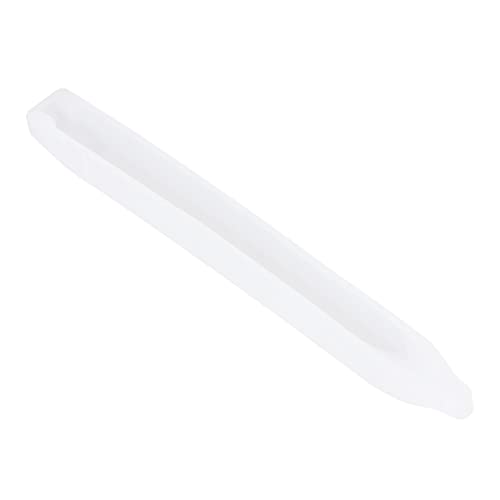 HAPINARY DIY Silikon Kugelschreiber Form Ballpoint Pen Mold für Epoxy Resin Kreativ Wiederverwendbar Flexible Handgemacht Weiß für Zuhause und Laden von HAPINARY