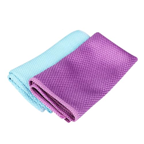 HAPINARY 2 Stück 30x30cm Doppelseitiges Mikrofasertuch Für Aquarium Glasreinigung Putztuch Für Fenster Und Glaswaren HAPINARY 2 Stück 30x30cm Doppelseitiges Mikrofasertuch Für Aquarium Glasreinigung Putztuch Für Fenster Und Glaswaren von HAPINARY