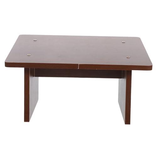 HAPINARY Ergonomische Holz Fußstütze rutschfest Geneigter Beinhocker für Büro Schreibtisch und Gaming-Stuhl Fördert Haltung und Entlastet Rücken Modernes Design für Zuhause und Arbeitsplatz von HAPINARY