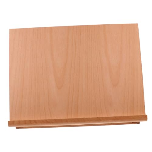 HAPINARY Faltbare Tischstaffelei aus Holz Verstellbarer Zeichenständer für Künstler Schüler und Anfänger Kompakter Schreibtisch Zeichenbrettständer Robust und Leicht zu Transportieren von HAPINARY