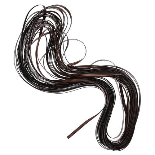 HAPINARY Flaches Kunststoff Rattan für DIY Möbelreparatur Langlebiges Flechtmaterial für Stühle Sofas Balkonmöbel Vielseitiges Bastelmaterial in Kaffee Farbverlauf Robustes Geflecht für von HAPINARY