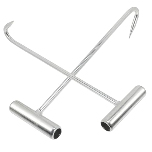 HAPINARY 2stücke Manhole Cover Hook Haken Zum Anheben Von Schachtdeckeln Langlebig Und Rostfrei Für Öffnen Von Kanaldeckeln Und Türen von HAPINARY