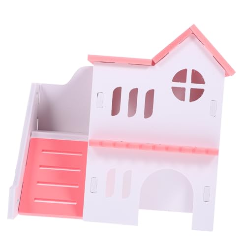 HAPINARY Hamster Versteck Haus aus Langlebigem Multifunktionales Kleintierversteck für Hamster Meerschweinchen Ratten und Kleine Kaninchen Geruchsneutral Robust und Sicher Farbenfrohes von HAPINARY