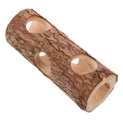 HAPINARY Hamster aus Massivem Holz Kauresistent und Langlebig Natürlicher Holz Tunnel als Versteck für Hamster Meerschweinchen und Kleine Kleintiere Stilvolles Design für Käfig und Zuhause HAPINARY Hamster aus Massivem Holz Kauresistent und Langlebig Natürlicher Holz Tunnel als Versteck für Hamster Meerschweinchen und Kleine Kleintiere Stilvolles Design für Käfig und Zuhause von HAPINARY