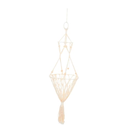 HAPINARY Handgefertigte Macrame Katzenhängematte aus Waschbarem Baumwollseil Halbgeschlossene Atmungsaktive Katzennest Hängesitz für Sicheren Langlebig und Boho Stil für Innenbereiche HAPINARY Handgefertigte Macrame Katzenhängematte aus Waschbarem Baumwollseil Halbgeschlossene Atmungsaktive Katzennest Hängesitz für Sicheren Langlebig und Boho Stil für Innenbereiche von HAPINARY
