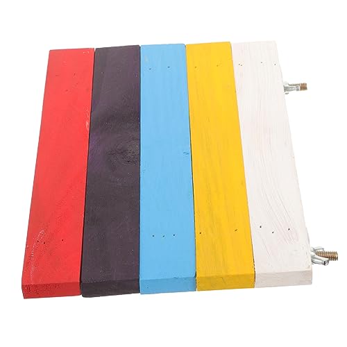HAPINARY Holz Hamster Farbenfrohes Kletterbrett für Kleintiere Stabiler Stand für Hamster Installieren Sicheres Holzmaterial für Bewegung Zufällige Farbe HAPINARY Holz Hamster Farbenfrohes Kletterbrett für Kleintiere Stabiler Stand für Hamster Installieren Sicheres Holzmaterial für Bewegung Zufällige Farbe von HAPINARY