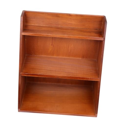 HAPINARY Holz Mehrschicht Organizer Regal Praktisch für Schreibtisch Kleine Gegenstände Aufbewahrung Multifunktional Wohnzimmer Büro Schlafzimmer HAPINARY Holz Mehrschicht Organizer Regal Praktisch für Schreibtisch Kleine Gegenstände Aufbewahrung Multifunktional Wohnzimmer Büro Schlafzimmer von HAPINARY
