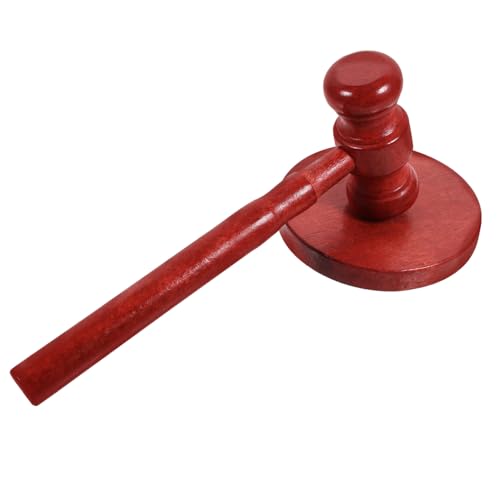 HAPINARY Holz Richterhammer mit Sockel Holz Vielseitiger Auktionator Grab woche requisit Natürliche Holzfarbe Elegant für Zeremonien und Dekoration HAPINARY Holz Richterhammer mit Sockel Holz Vielseitiger Auktionator Grab woche requisit Natürliche Holzfarbe Elegant für Zeremonien und Dekoration von HAPINARY