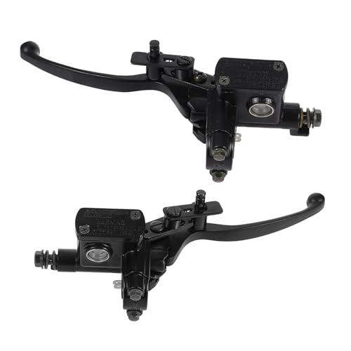 HAPINARY Hydraulischer Bremshebel ATV links rechts Master Zylinder Griff mit Parkbremse Langlebig Einfach zu Montieren Komfortable Handhabung für Motorräder und Quads von HAPINARY