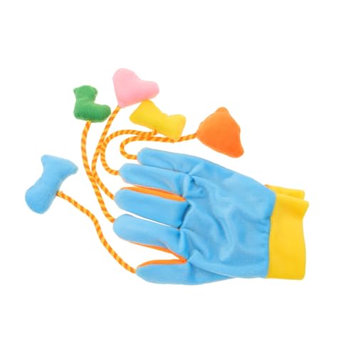 HAPINARY Katzenspielzeug Interaktives Finger Spielzeughandschuh für Katzen Plüschspielzeug mit Geräusch und Bell Trainingsspielzeug für Kleine Katzen Fördert Aktivität und Interaktion HAPINARY Katzenspielzeug Interaktives Finger Spielzeughandschuh für Katzen Plüschspielzeug mit Geräusch und Bell Trainingsspielzeug für Kleine Katzen Fördert Aktivität und Interaktion von HAPINARY