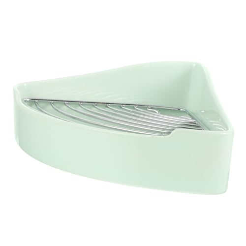 HAPINARY Keramik ecktoilette für Kleintiere Rutschfestes Hamster Kaninchenklo Abnehmbare Hohe Ränder gegen Verschmutzung Geeignet für Kaninchen Meerschweinchen Kleine Nager Langlebig und von HAPINARY