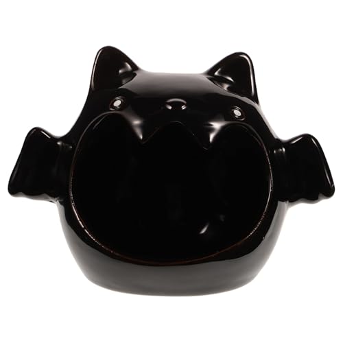 HAPINARY Keramisches Hamsterversteck Kühlendes Hamsternest Fledermausform für Kleine Haustiere und Schlafhaus für Nager von HAPINARY