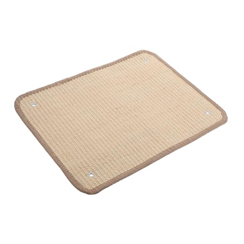 HAPINARY Kratzmatte Katze Sisal Kratzpad Wandmontage Selbstklebend Möbel Schutz Sofa Katzen Langlebig Sauber Minimalistisches Design von HAPINARY