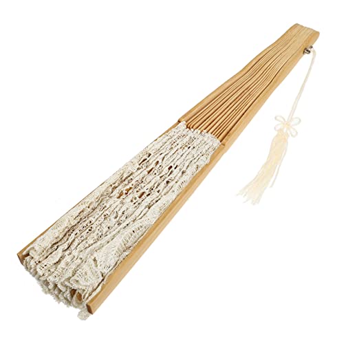 HAPINARY Lace Fächer Elegante Hochzeit Dekoration Chinesischer Stil Festliche Hochzeit Fans Einzigartiger Spitzenfächer für Braut und Party HAPINARY Lace Fächer Elegante Hochzeit Dekoration Chinesischer Stil Festliche Hochzeit Fans Einzigartiger Spitzenfächer für Braut und Party von HAPINARY