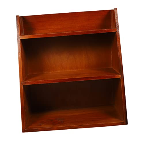HAPINARY Aufsatzregal Für Schreibtisch Holzregal Mit Einstellbaren Fächern Mehrschichtiges Aufbewahrungsregal Platzsparendes Organizer-Regal HAPINARY Aufsatzregal Für Schreibtisch Holzregal Mit Einstellbaren Fächern Mehrschichtiges Aufbewahrungsregal Platzsparendes Organizer-Regal von HAPINARY