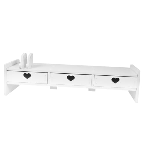 HAPINARY Tastatur-aufbewahrungsregal Monitorerhöhung Schreibtisch-tastaturablage Laptop-Riser Display Computer-Monitor-Rack Computer-erhöhungsständer Büro-laptopständer HAPINARY Tastatur-aufbewahrungsregal Monitorerhöhung Schreibtisch-tastaturablage Laptop-Riser Display Computer-Monitor-Rack Computer-erhöhungsständer Büro-laptopständer von HAPINARY