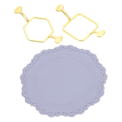 HAPINARY Metall Wachssiegel Stempel mit Silikonform Wachssiegel Kit für Hochzeit Umschläge Briefversiegelung DIY Papierdekoration Elegant und Wiederverwendbar von HAPINARY