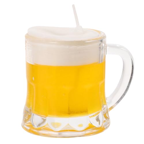 HAPINARY Mini Bierglas Dekor Kerzenhalter aus Wachs Stilvolle Kleine Bierglas Dekoration für Erwachsene Handgefertigtes Party Accessoire und Geburtstagsgeschenk Kreativer Mini Bierbecher HAPINARY Mini Bierglas Dekor Kerzenhalter aus Wachs Stilvolle Kleine Bierglas Dekoration für Erwachsene Handgefertigtes Party Accessoire und Geburtstagsgeschenk Kreativer Mini Bierbecher von HAPINARY