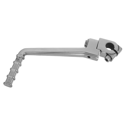 HAPINARY Motorrad Starthebel Robuster Kickstarterhebel Für Motorrad Silberfarbener Edelstahl HAPINARY Motorrad Starthebel Robuster Kickstarterhebel Für Motorrad Silberfarbener Edelstahl von HAPINARY