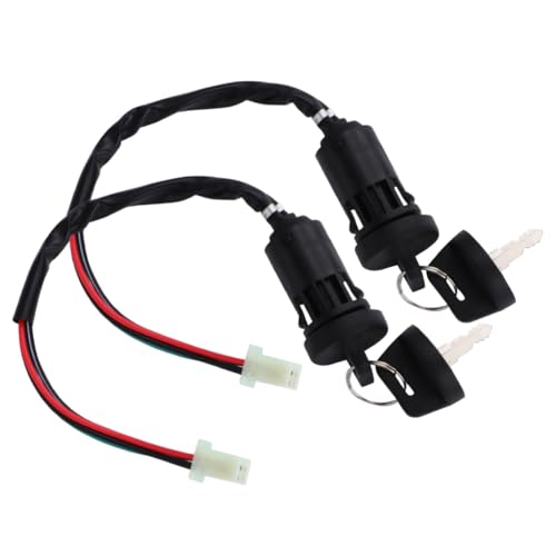 HAPINARY Motorrad Zündschloss Zündanlage Starter Schloss Schlüssel für Dirt Bike Atv Elektroroller Plug Play Einfache Installation Robuste Ausführung für Reibungslosen Motorstart HAPINARY Motorrad Zündschloss Zündanlage Starter Schloss Schlüssel für Dirt Bike Atv Elektroroller Plug Play Einfache Installation Robuste Ausführung für Reibungslosen Motorstart von HAPINARY