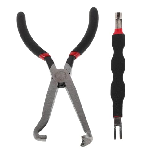 HAPINARY Multifunktionale Kraftstoffleitungs Elektrikzangen aus Robustem Kohlenstoffstahl mit Ergonomischem Griff Vielseitig für Auto Elektrikreparaturen Langlebig und Verschleißfest für HAPINARY Multifunktionale Kraftstoffleitungs Elektrikzangen aus Robustem Kohlenstoffstahl mit Ergonomischem Griff Vielseitig für Auto Elektrikreparaturen Langlebig und Verschleißfest für von HAPINARY