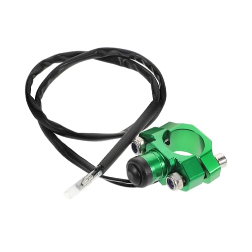 HAPINARY Not aus Motorstartknopf Atv Offroad Fahrzeug Multifunktions Stop start Taste Grün Langlebig Wetterfest Einfache Montage Kompatibel mit Verschiedenen Offroad Modellen von HAPINARY