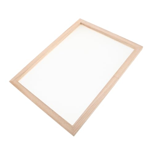 HAPINARY Papier Schöpfrahmen für DIY Holzrahmen zur Papierherstellung Einfach Zusammenbaubar Sicheres Bastelwerkzeug für Handarbeiten Fördert Motorische Fähigkeiten und Kreativität für HAPINARY Papier Schöpfrahmen für DIY Holzrahmen zur Papierherstellung Einfach Zusammenbaubar Sicheres Bastelwerkzeug für Handarbeiten Fördert Motorische Fähigkeiten und Kreativität für von HAPINARY
