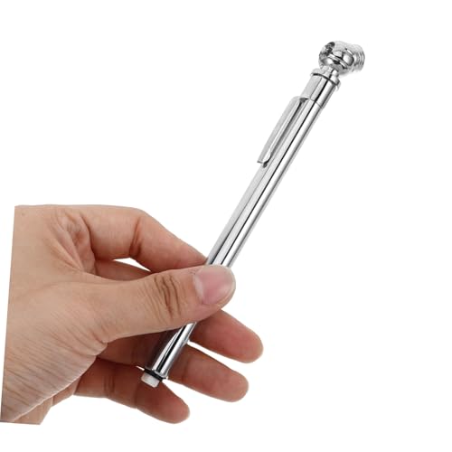 HAPINARY Präziser Kompakter Reifendruckprüfer Stift aus Edelstahl Tragbar für Auto Motorrad Fahrrad Vielseitiges Platzsparendes Messwerkzeug für Schnelle Kontrolle Unterwegs von HAPINARY